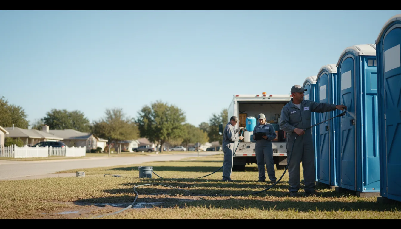 Long-Term Portable Toilet Rental in Finley, ND near me